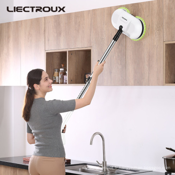 Vadrouille électrique à tube télescopique extensible LIECTROUX F528A pour le nettoyage de la maison
